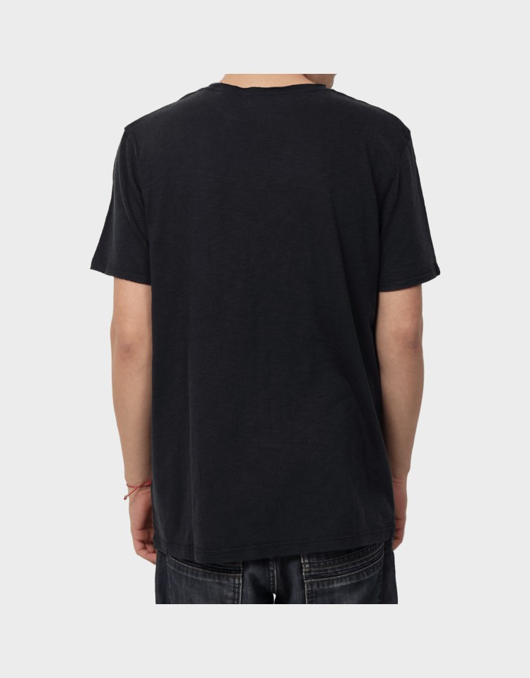 D3 STUD RAW EDGE SLUB T SHIRT ΜΠΛΟΥΖΑ...