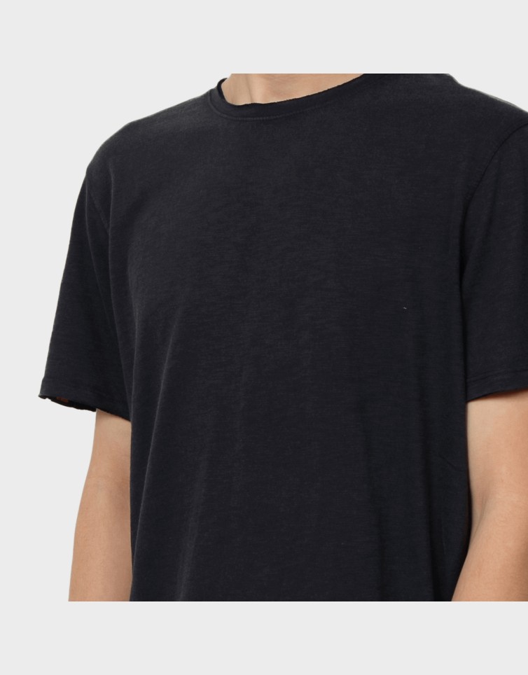 D3 STUD RAW EDGE SLUB T SHIRT ΜΠΛΟΥΖΑ...