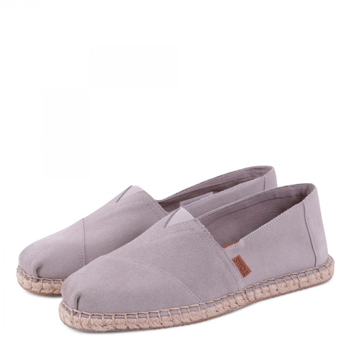 CLASSIC DRIZZLE GREY SUEDE / BLANKET STITCH