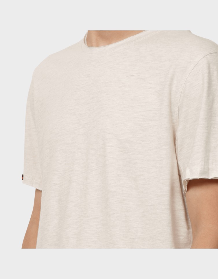 D3 STUD RAW EDGE SLUB T SHIRT ΜΠΛΟΥΖΑ...