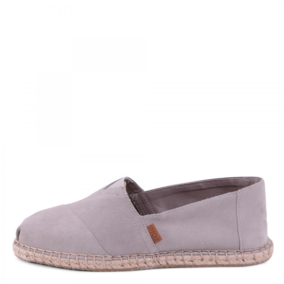 CLASSIC DRIZZLE GREY SUEDE / BLANKET STITCH