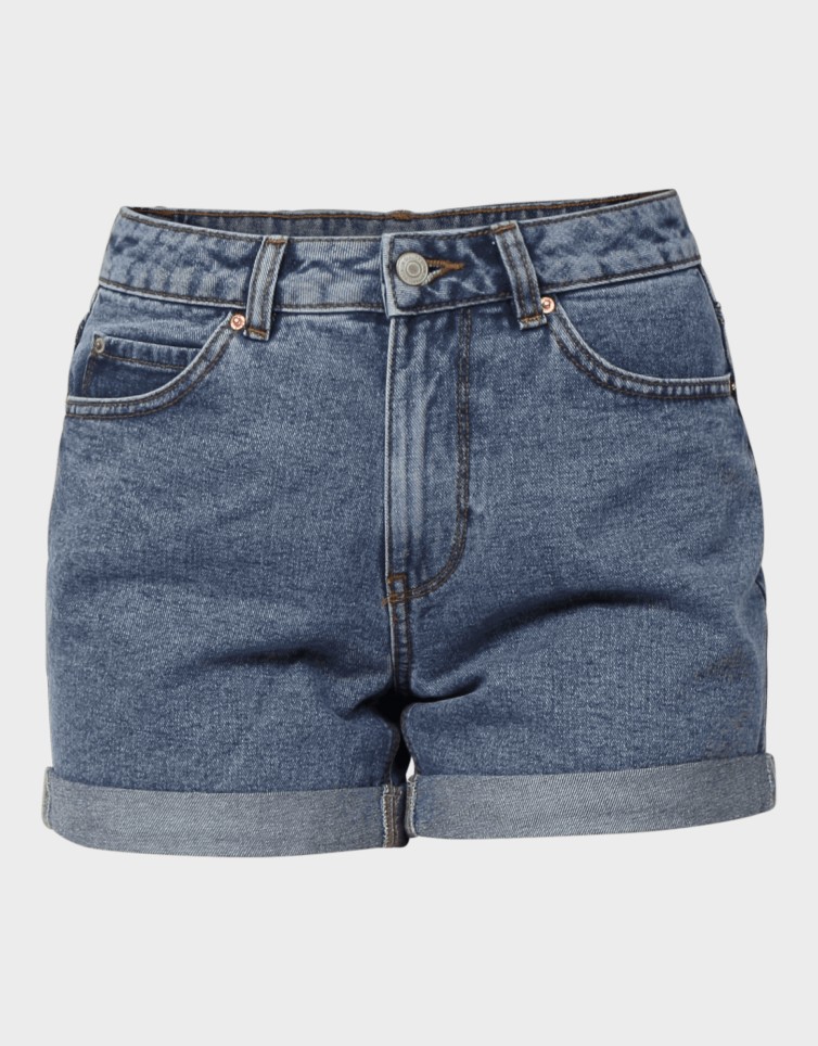 ZURI HR LOOSE DENIM SHORTS