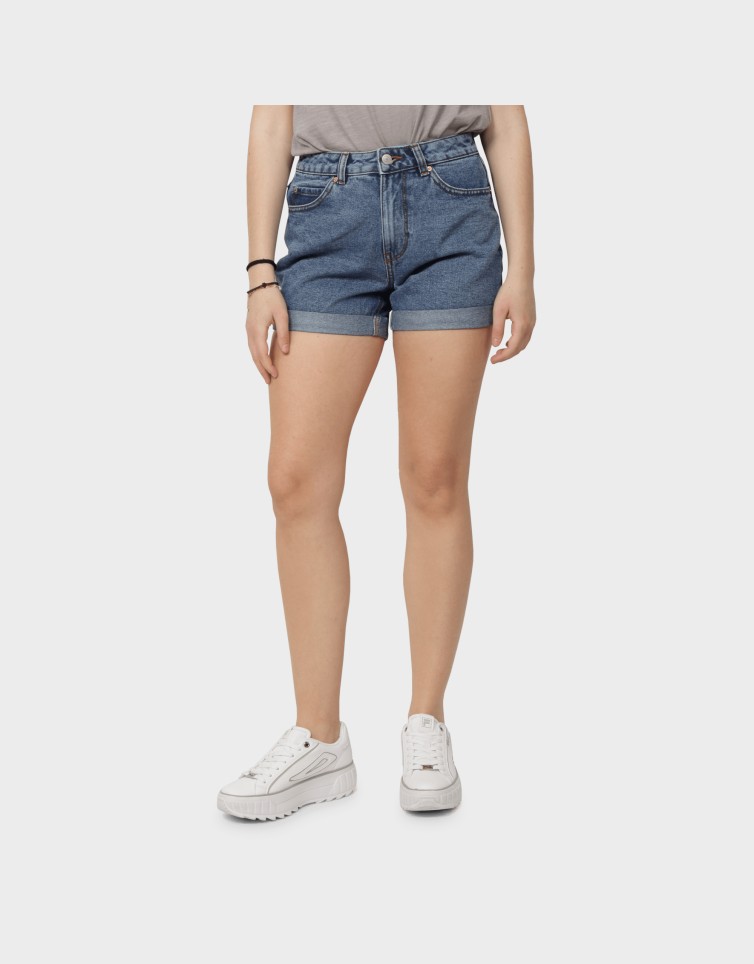 ZURI HR LOOSE DENIM SHORTS