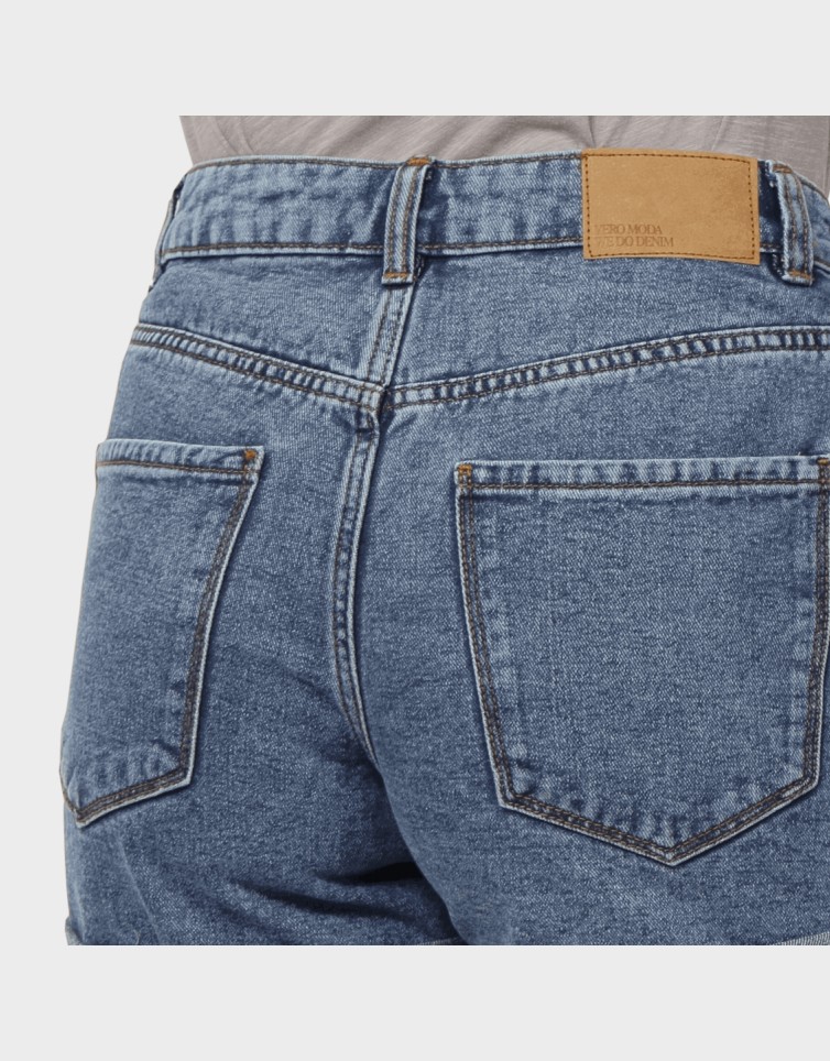 ZURI HR LOOSE DENIM SHORTS