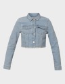 WONDER LS CROPPED DNM JACKET