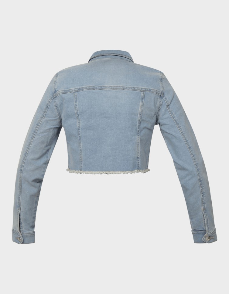 WONDER LS CROPPED DNM JACKET