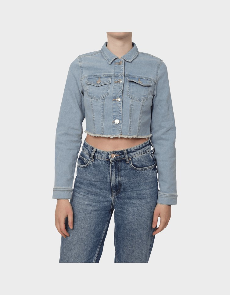WONDER LS CROPPED DNM JACKET