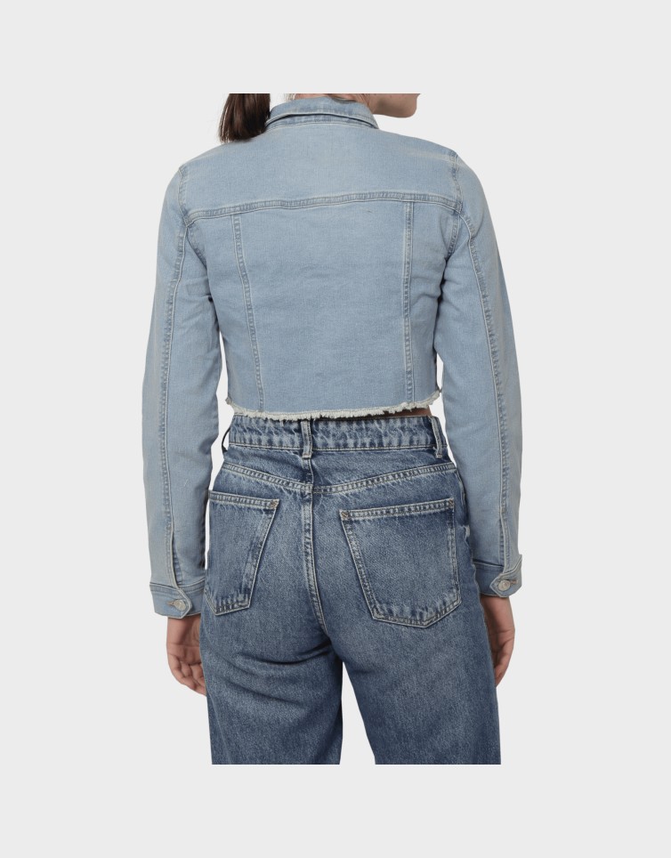 WONDER LS CROPPED DNM JACKET