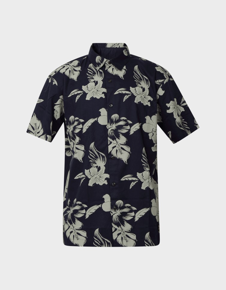 D2 OVIN HAWAIIAN PRINT SHIRT