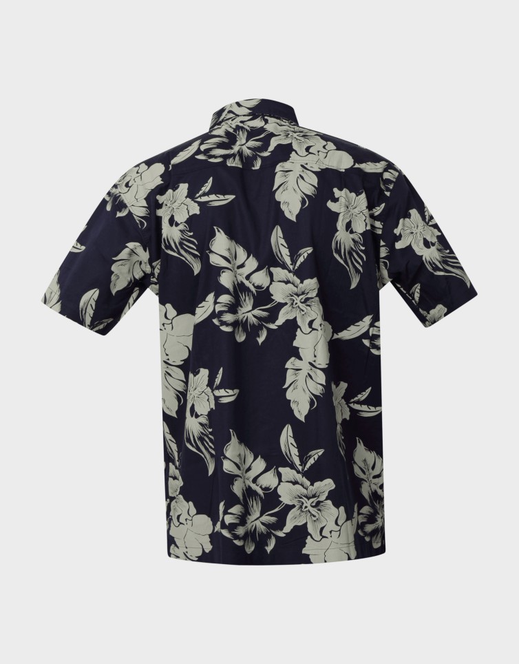 D2 OVIN HAWAIIAN PRINT SHIRT