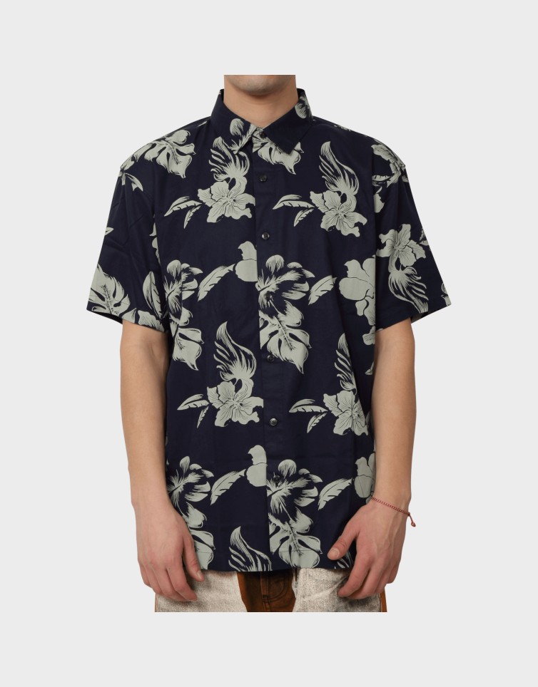 D2 OVIN HAWAIIAN PRINT SHIRT