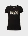 GLITTER DEGRADE LOGO TEE