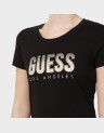 GLITTER DEGRADE LOGO TEE