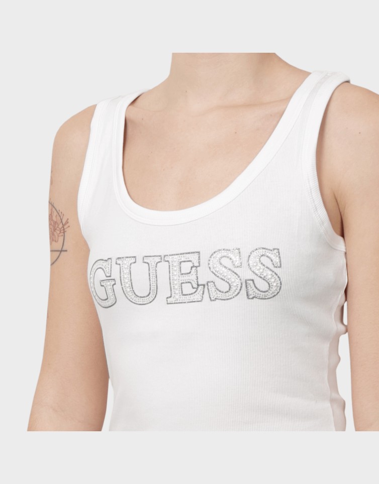EMBELLISHED LOGO TANK