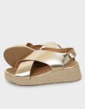 MINERVA-2 PU FOIL CROSS STRAP