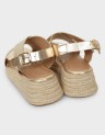 MINERVA-2 PU FOIL CROSS STRAP