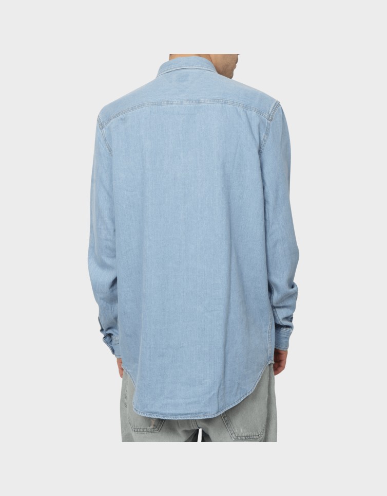 REGULAR FIT LS DENIM SHIRT