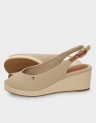 FLAG MID WEDGE ESPAD SLINGBACK