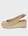 FLAG MID WEDGE ESPAD SLINGBACK
