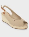 FLAG MID WEDGE ESPAD SLINGBACK