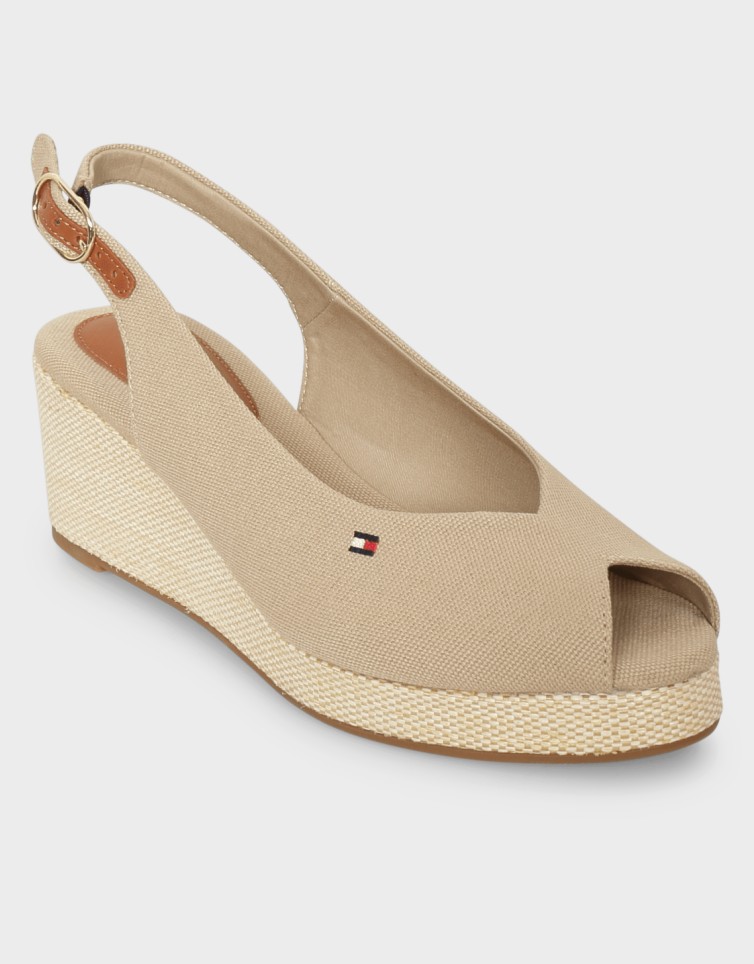 FLAG MID WEDGE ESPAD SLINGBACK