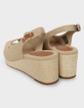 FLAG MID WEDGE ESPAD SLINGBACK