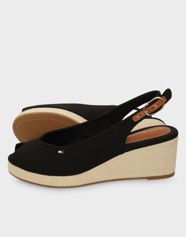 FLAG MID WEDGE ESPAD SLINGBACK