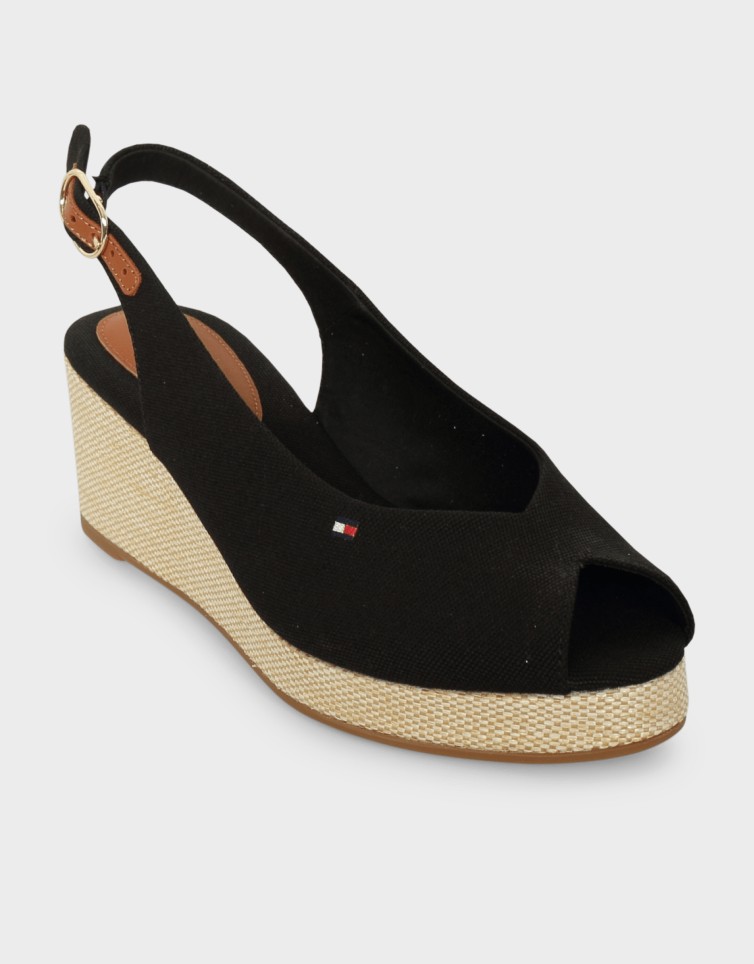 FLAG MID WEDGE ESPAD SLINGBACK