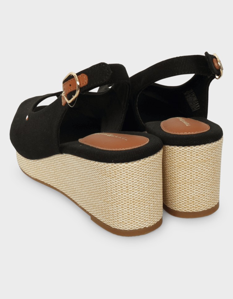 FLAG MID WEDGE ESPAD SLINGBACK