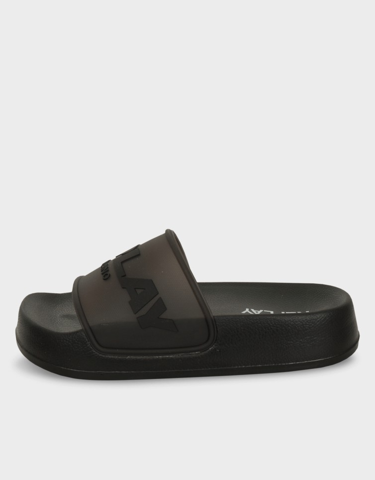 FLAT SOLE SLIDE