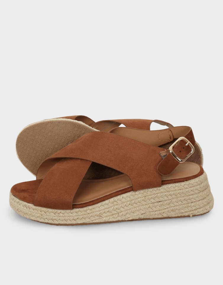CROSS STRAP WEDGE