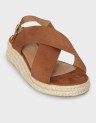 CROSS STRAP WEDGE