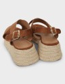 CROSS STRAP WEDGE