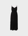 EASY JOY SLIT MAXI V-NECK DRESS