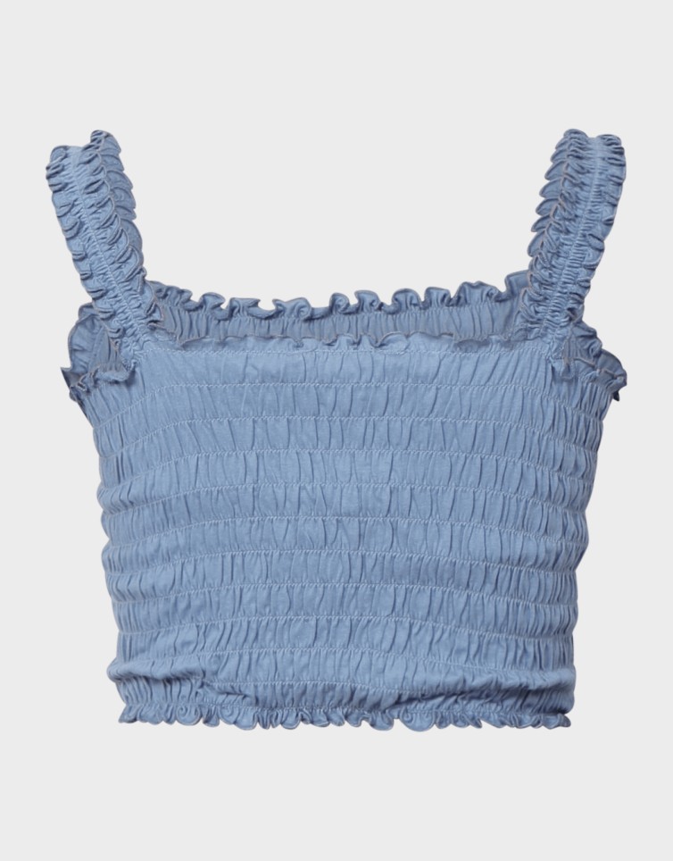SMOCK VARSITY BRALETTE