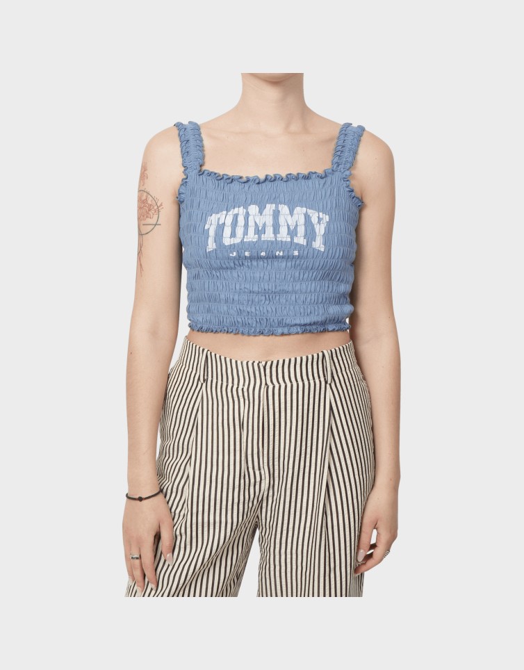 SMOCK VARSITY BRALETTE