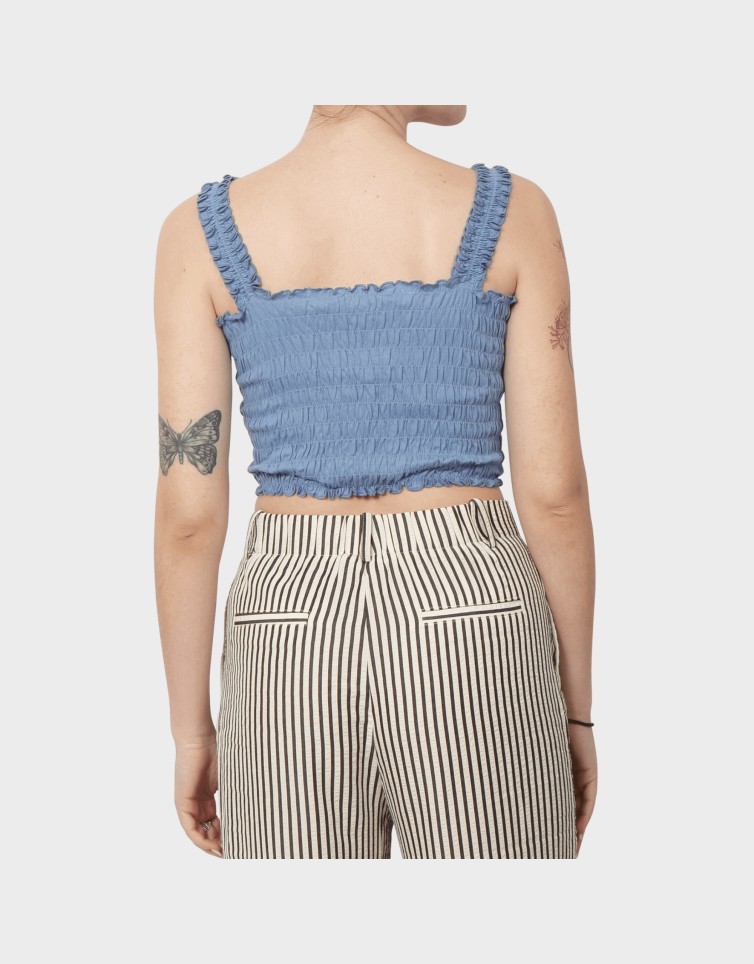 SMOCK VARSITY BRALETTE
