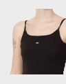 ESSENTIAL STRAP FLARE DRES