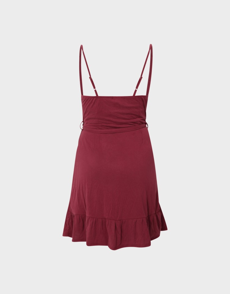 MIDI STRAP DRESS