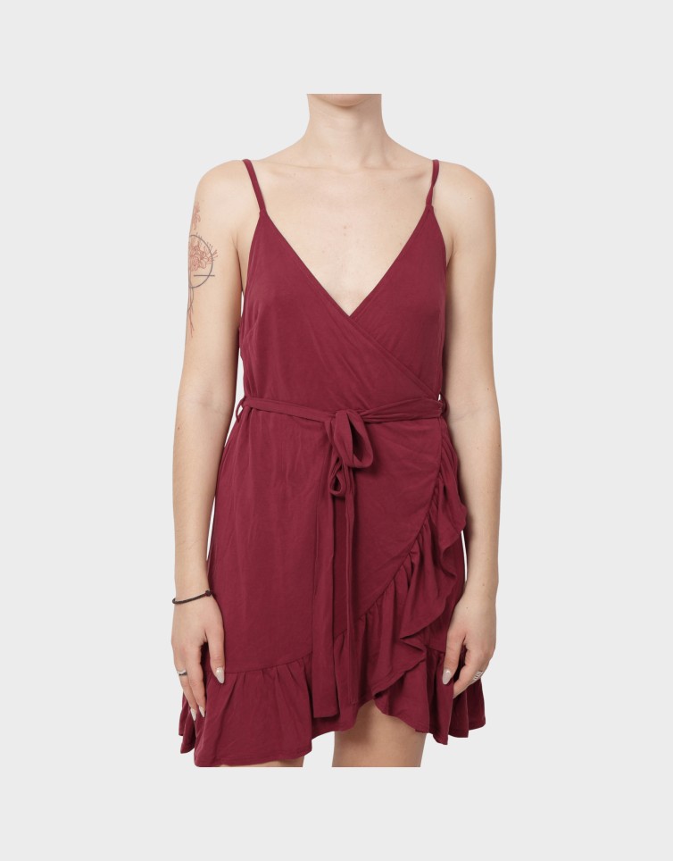 MIDI STRAP DRESS