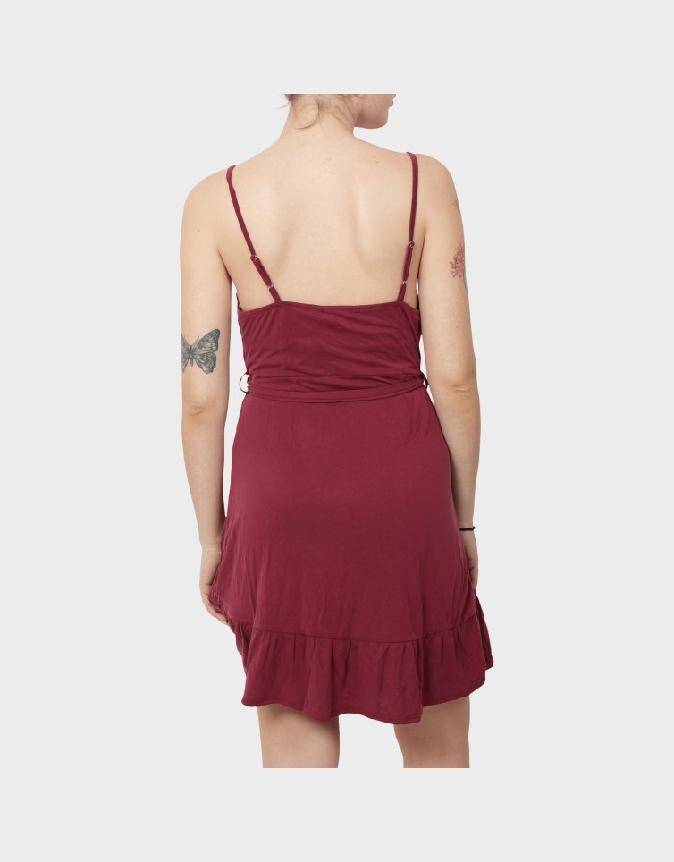MIDI STRAP DRESS