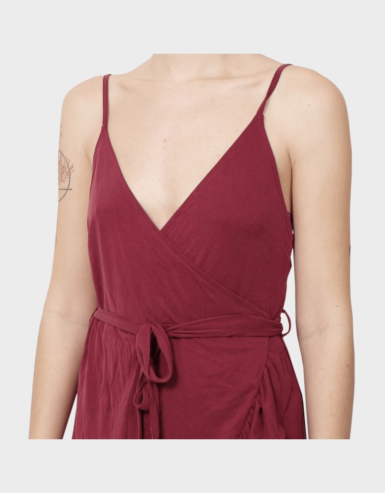 MIDI STRAP DRESS