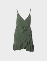MIDI STRAP DRESS