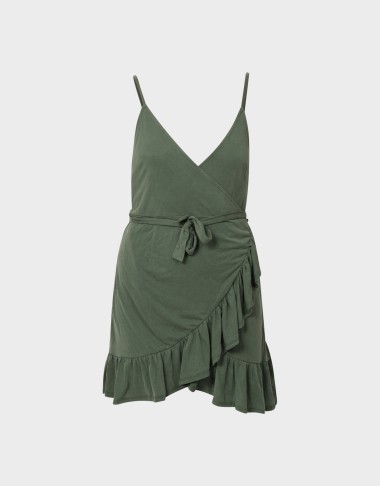 MIDI STRAP DRESS