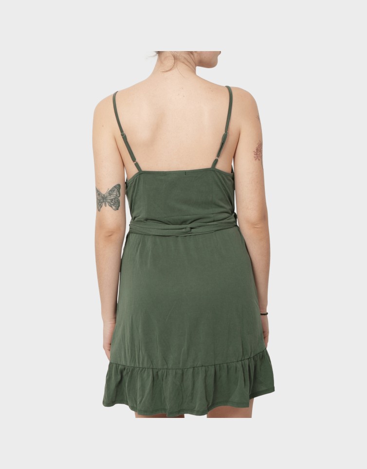 MIDI STRAP DRESS
