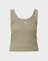 TRIANGLE BLING RIB TANK