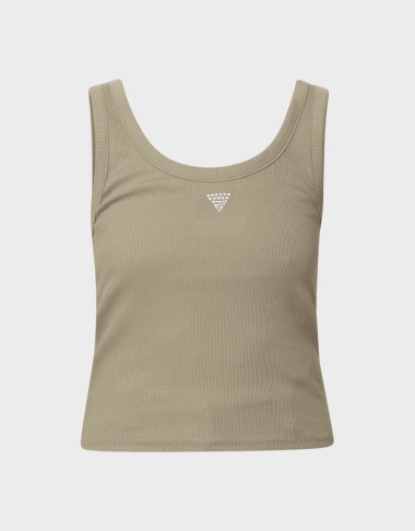TRIANGLE BLING RIB TANK