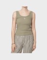 TRIANGLE BLING RIB TANK