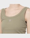 TRIANGLE BLING RIB TANK