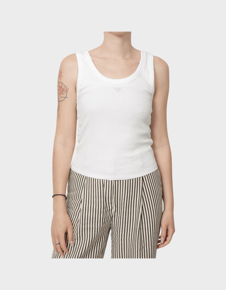 TRIANGLE BLING RIB TANK